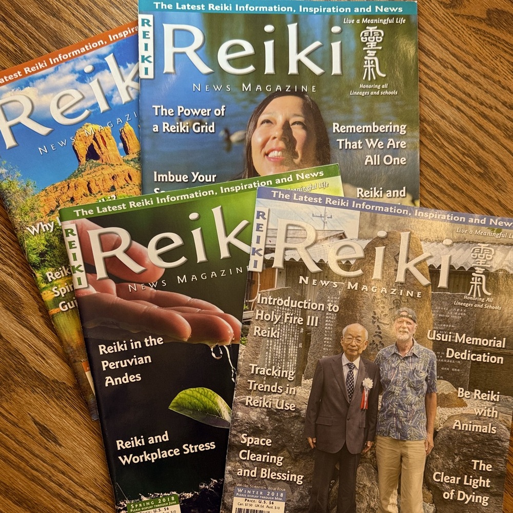 REIKI 2018 “Reiki News Magazine” - Winter, Spring, Summer & Fall editions